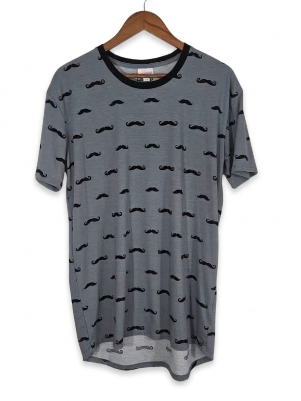 LuLaRoe mustache graphic tee